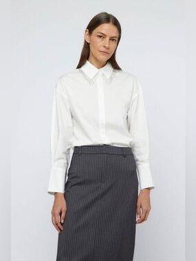 Opal Elegance Cotton Shirt - Wild Pony